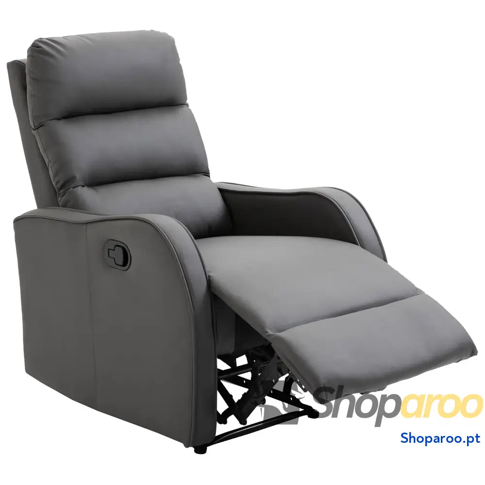 Poltrona Relax com cadeira reclinável manual de até 160° 65x89x100cm