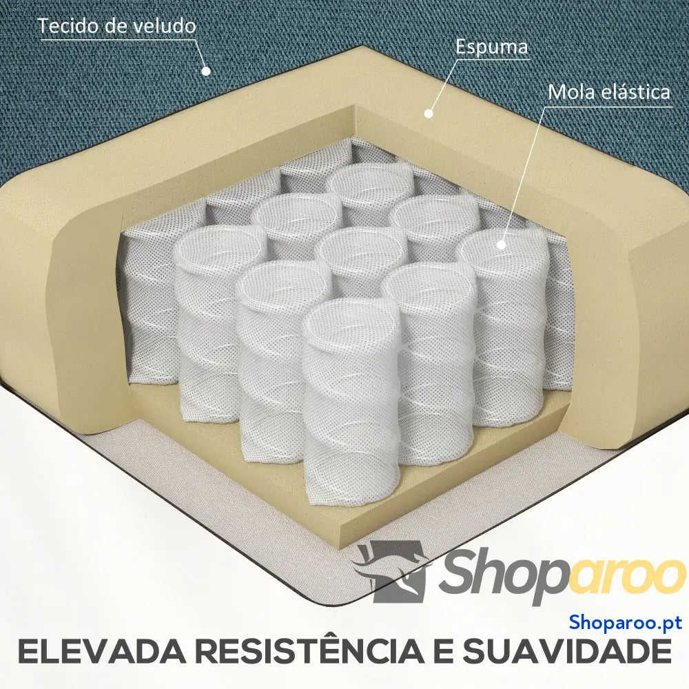 Poltrona Relax Reclinável Elétrica Levanta Pessoas com Controlo Remoto Apoio para os Pés e Bolsos Laterais 92x94x105 cm
