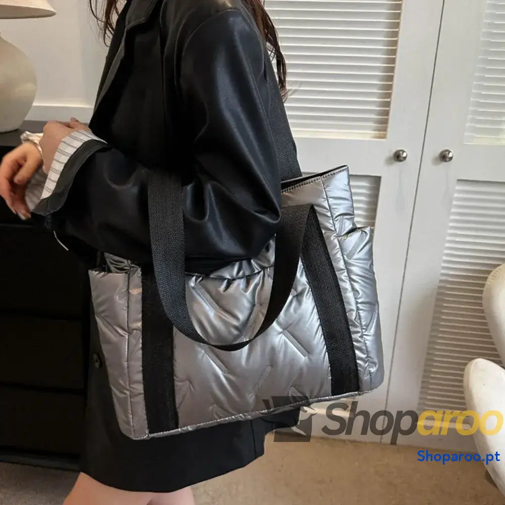Polyester Tote Bag with Zipper