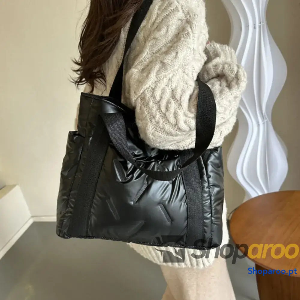 Polyester Tote Bag with Zipper