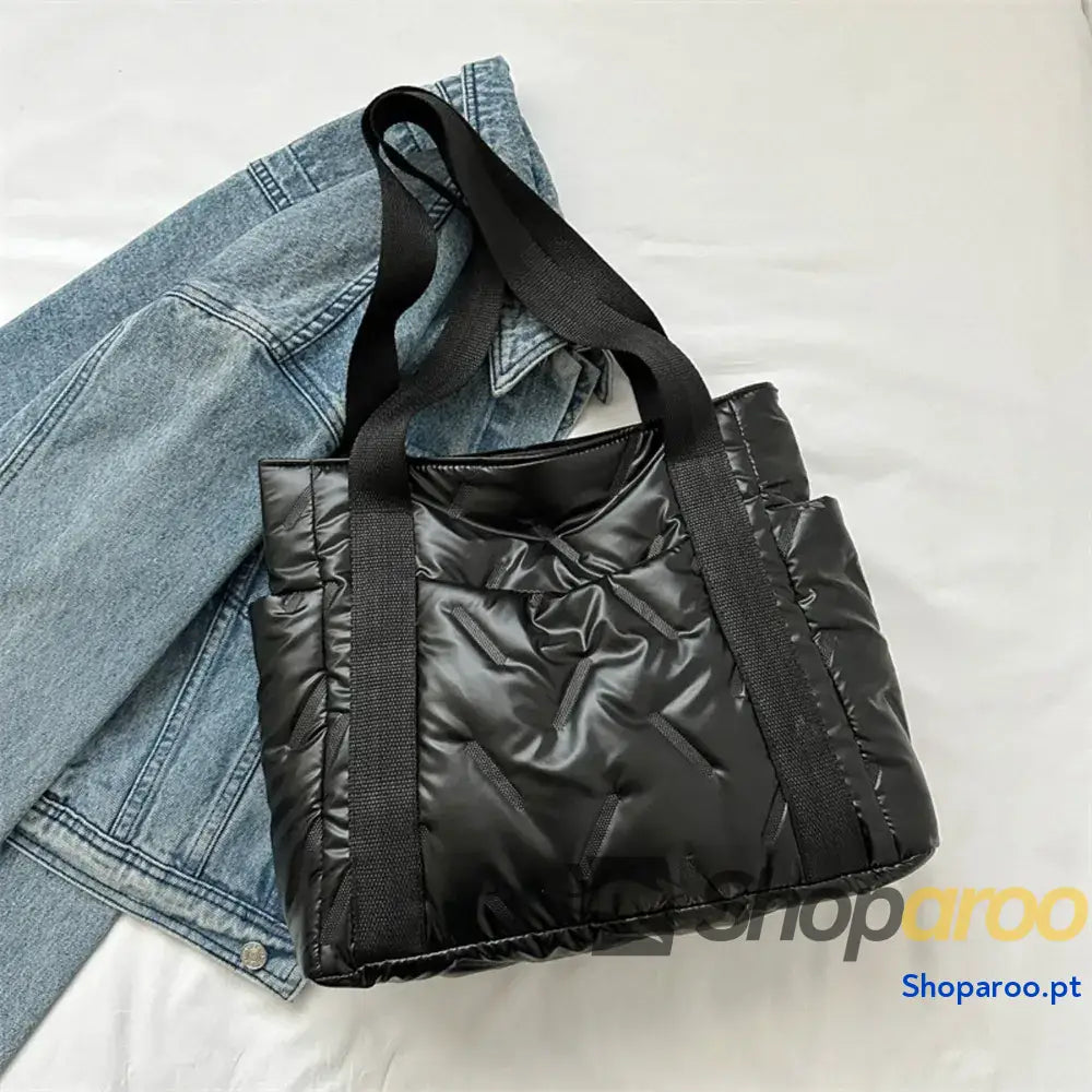 Polyester Tote Bag with Zipper