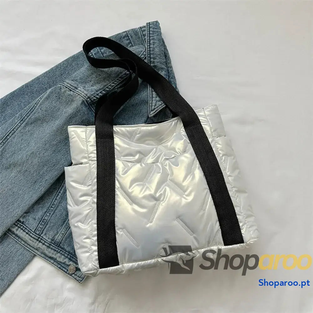 Polyester Tote Bag with Zipper