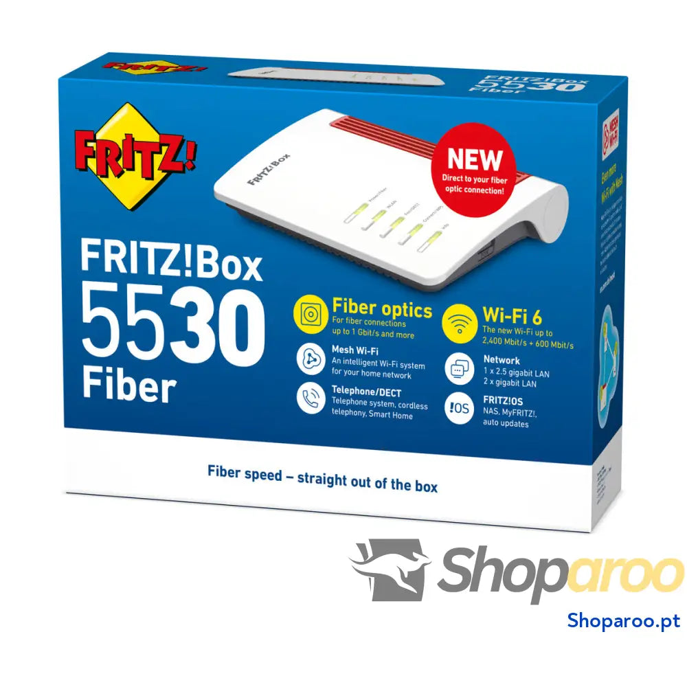 Ponto de Acesso Fritz! FRITZ BOX 5530 FIBER WRLS Branco