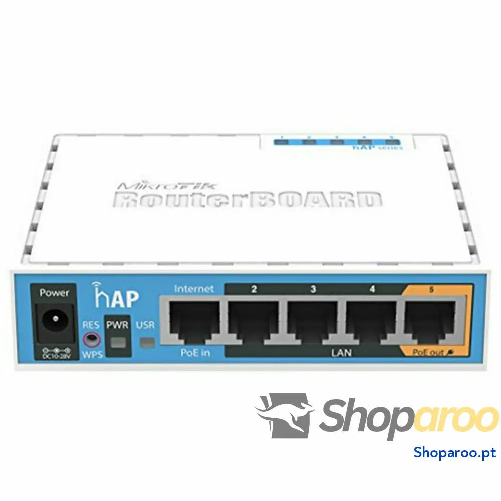 Ponto de Acesso Mikrotik hAP Branco