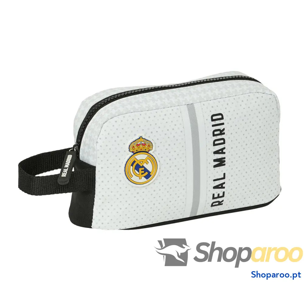 Porta-café da manhã Térmico Real Madrid C.F. Branco Cinzento 21,5 x 12 x 6,5 cm