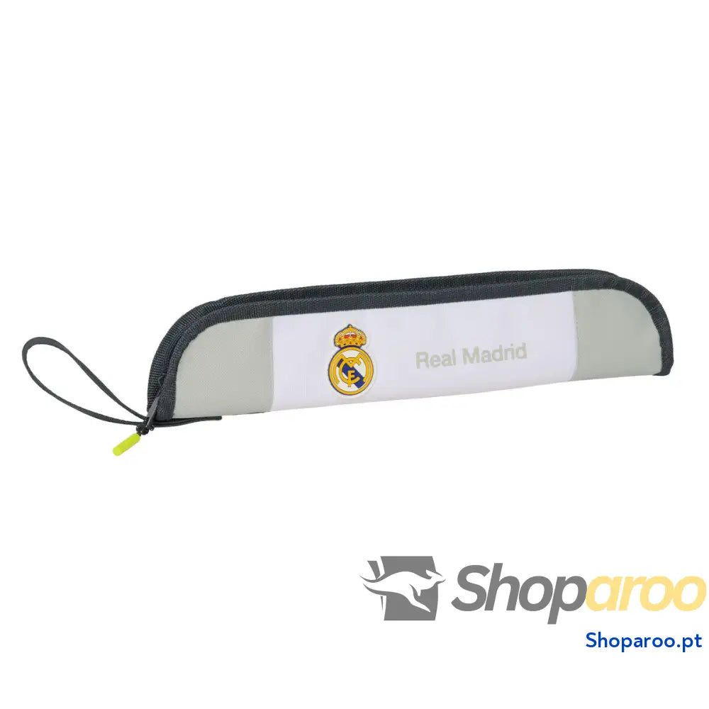 Porta-Flautas Real Madrid C.F. Branco 37 x 8 x 2 cm