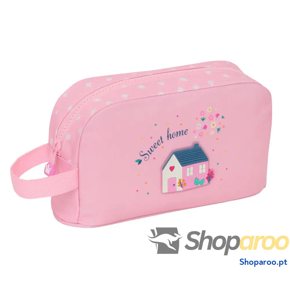 Porta-merendas Térmico Glow Lab Sweet home Cor de Rosa 21.5 x 12 x 6.5 cm