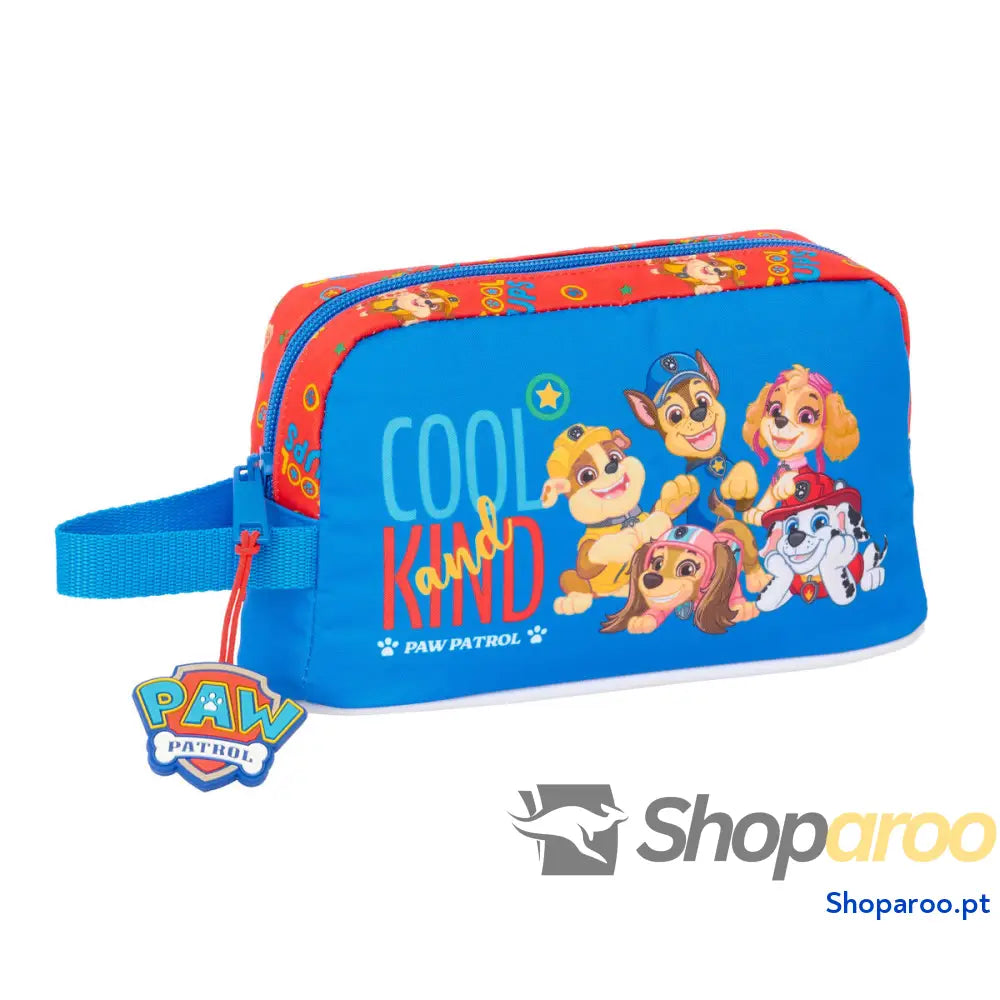 Porta-merendas Térmico The Paw Patrol Cool Azul Vermelho 21,5 x 12 x 6,5 cm