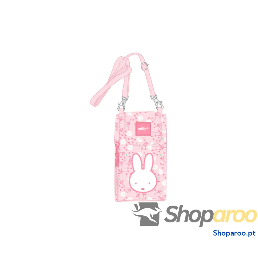 Porta-moedas Miffy Flores