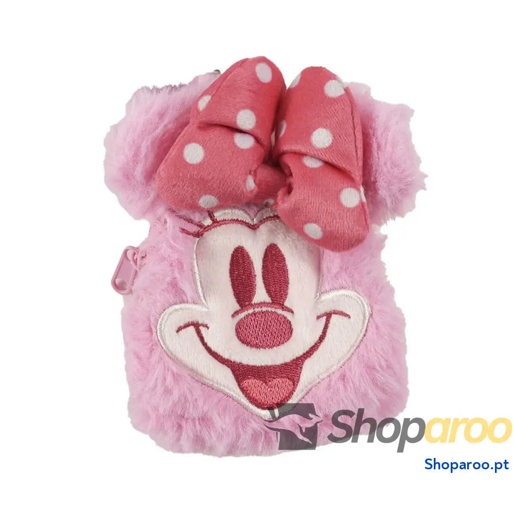 Porta-moedas Minnie Mouse Cor de Rosa 9,5 x 11 x 3 cm