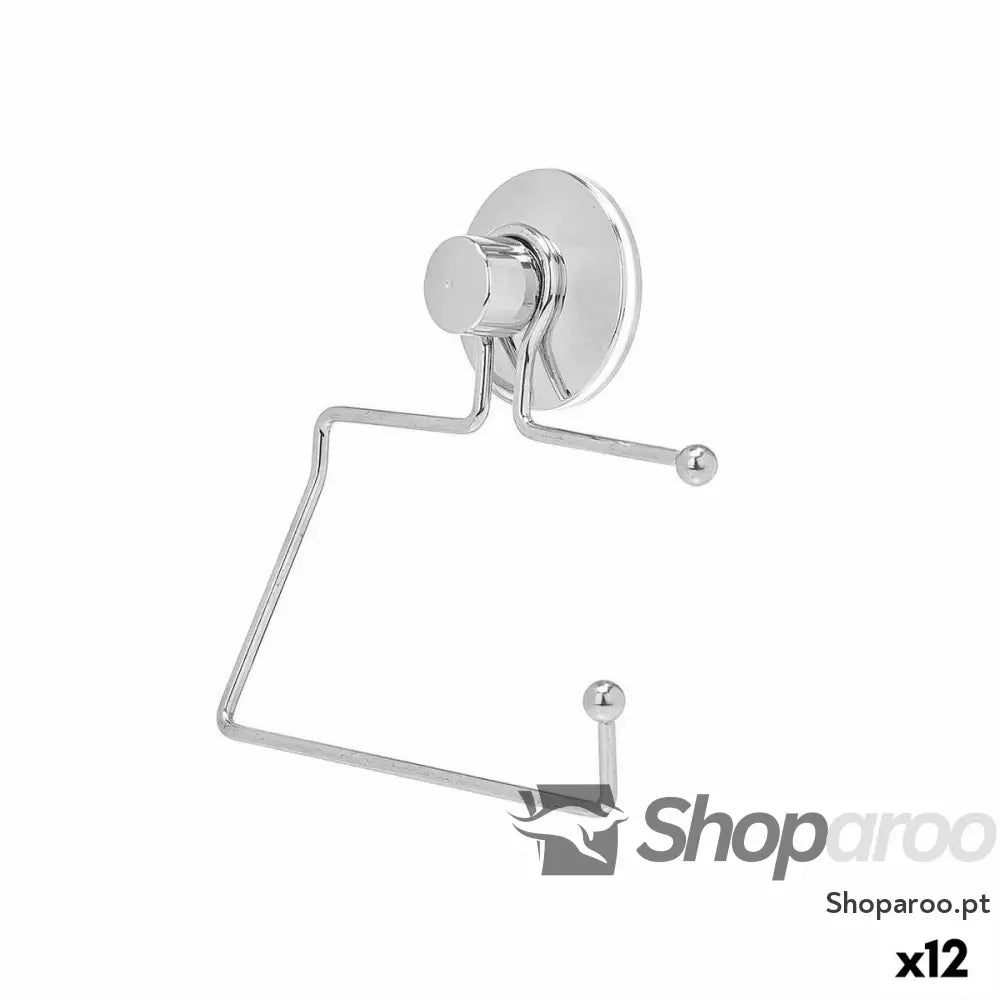 Porta Rolos de Papel Higiénico Berilo W3100 12B Aço ABS 12 x 14 3,5 cm (12 Unidades)