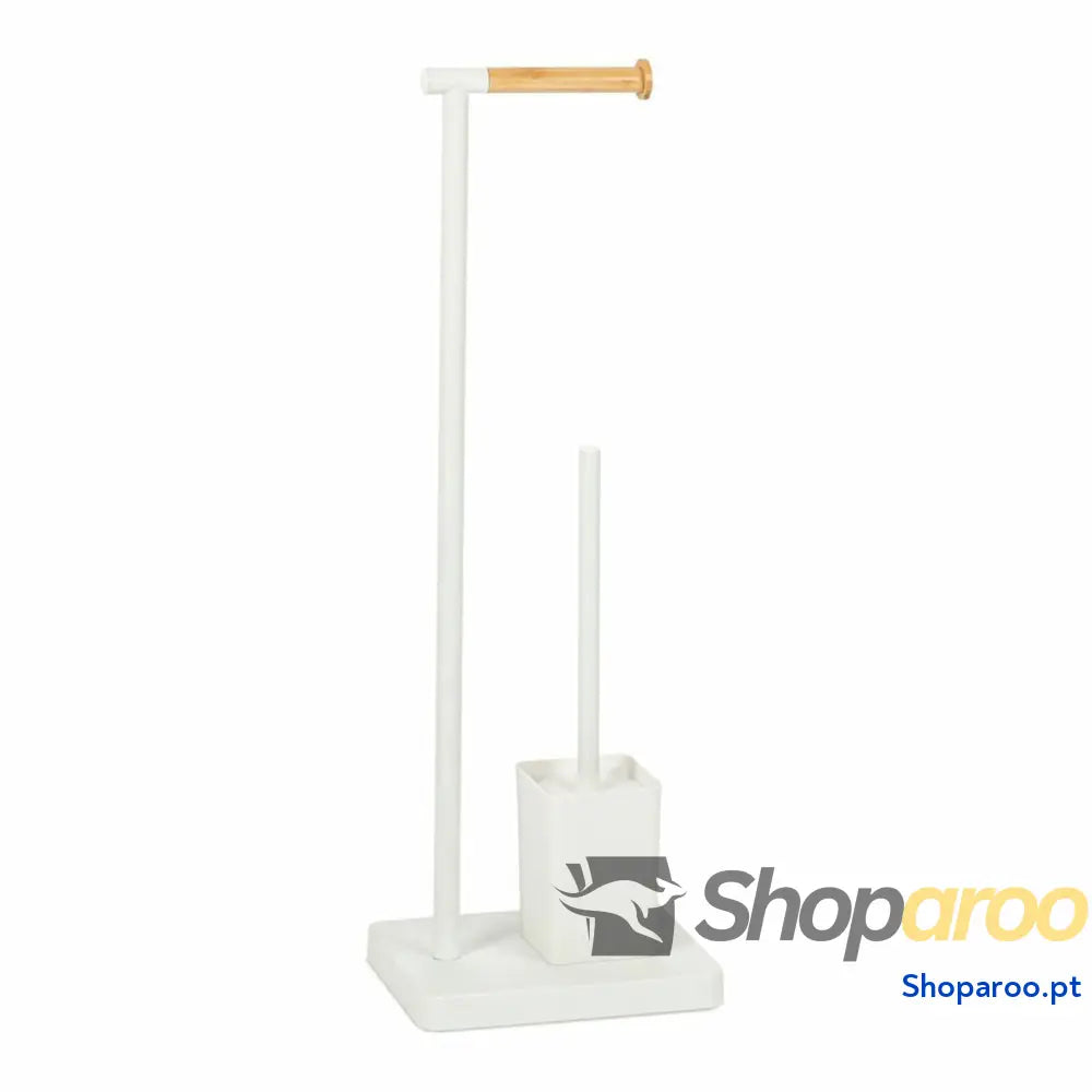 Porta Rolos de Papel Higiénico com Suporte para o Piaçaba Andrea House ba72127 Metal