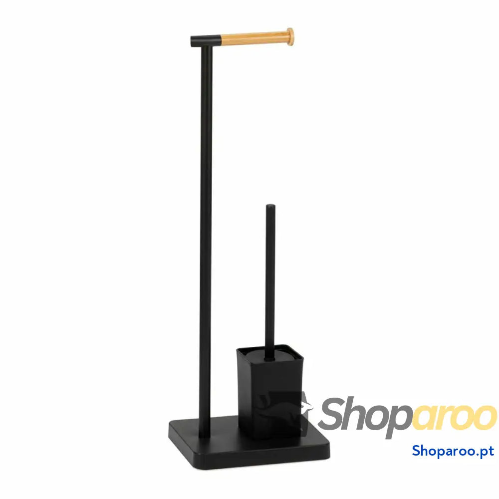 Porta Rolos de Papel Higiénico com Suporte para o Piaçaba Andrea House ba72129 Metal