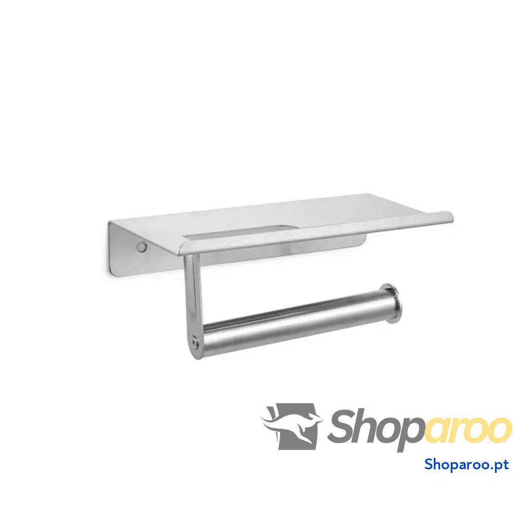 Porta Rolos de Papel Higiénico DKD Home Decor 18 x 9,7 7,5 cm Prateado Aço inoxidável