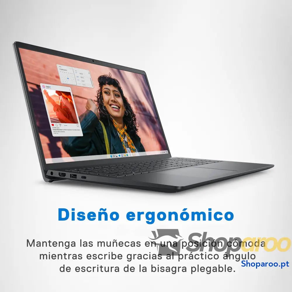 Portátil Dell Inspiron 15 3530 15,6’’ FHD 120 Hz Intel Core i3-1305U 8 GB de RAM DDR4 SSD 256 placa gráfica UHD Windows