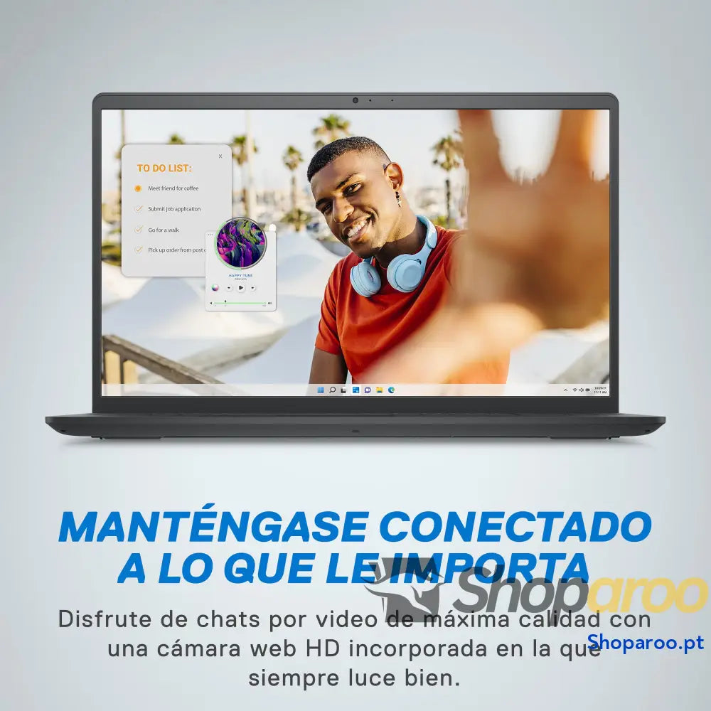 Portátil Dell Inspiron 15 3530 15,6’’ FHD 120 Hz Intel Core i3-1305U 8 GB de RAM DDR4 SSD 256 placa gráfica UHD Windows