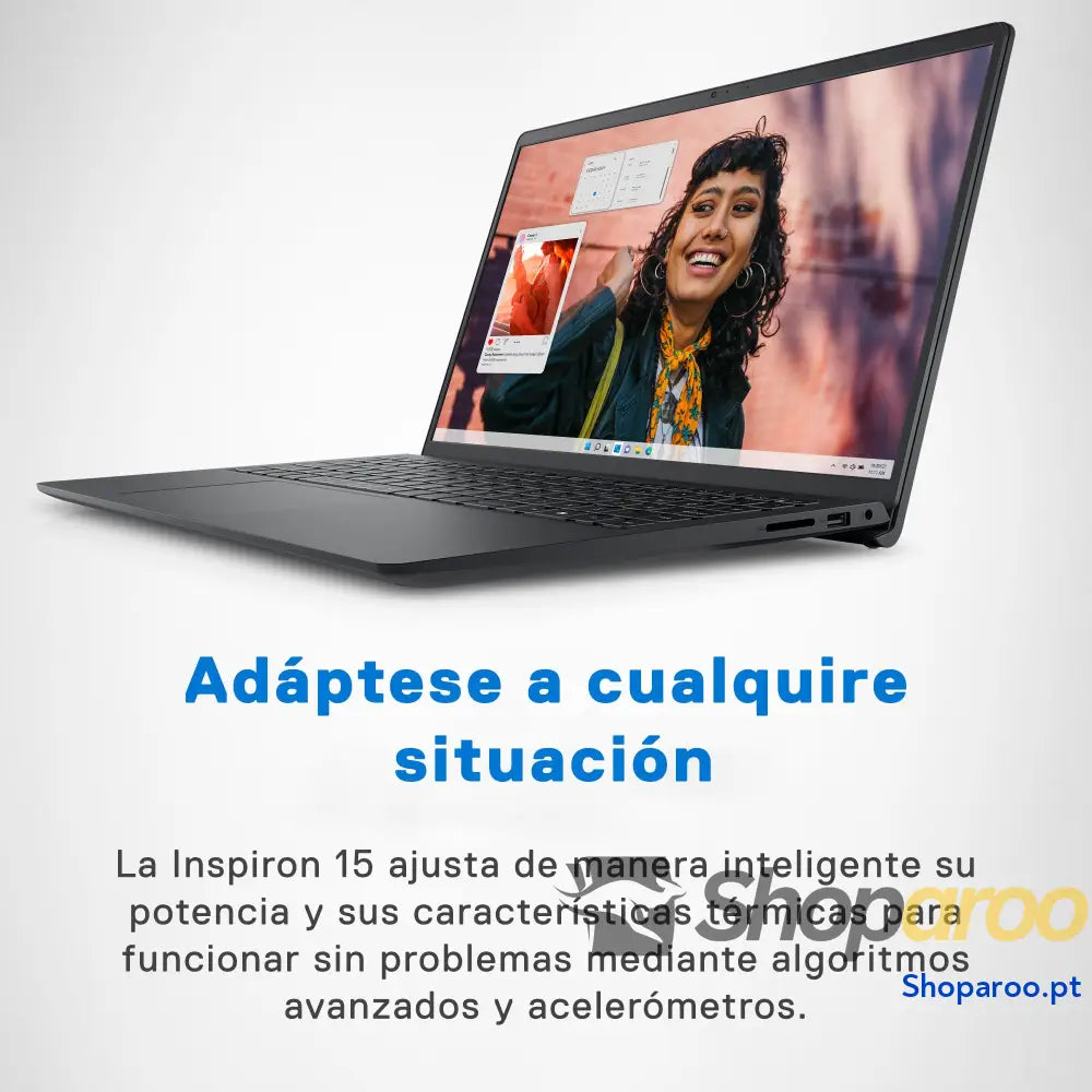 Portátil Dell Inspiron 15 3530 15,6’’ FHD 120 Hz Intel Core i3-1305U 8 GB de RAM DDR4 SSD 256 placa gráfica UHD Windows