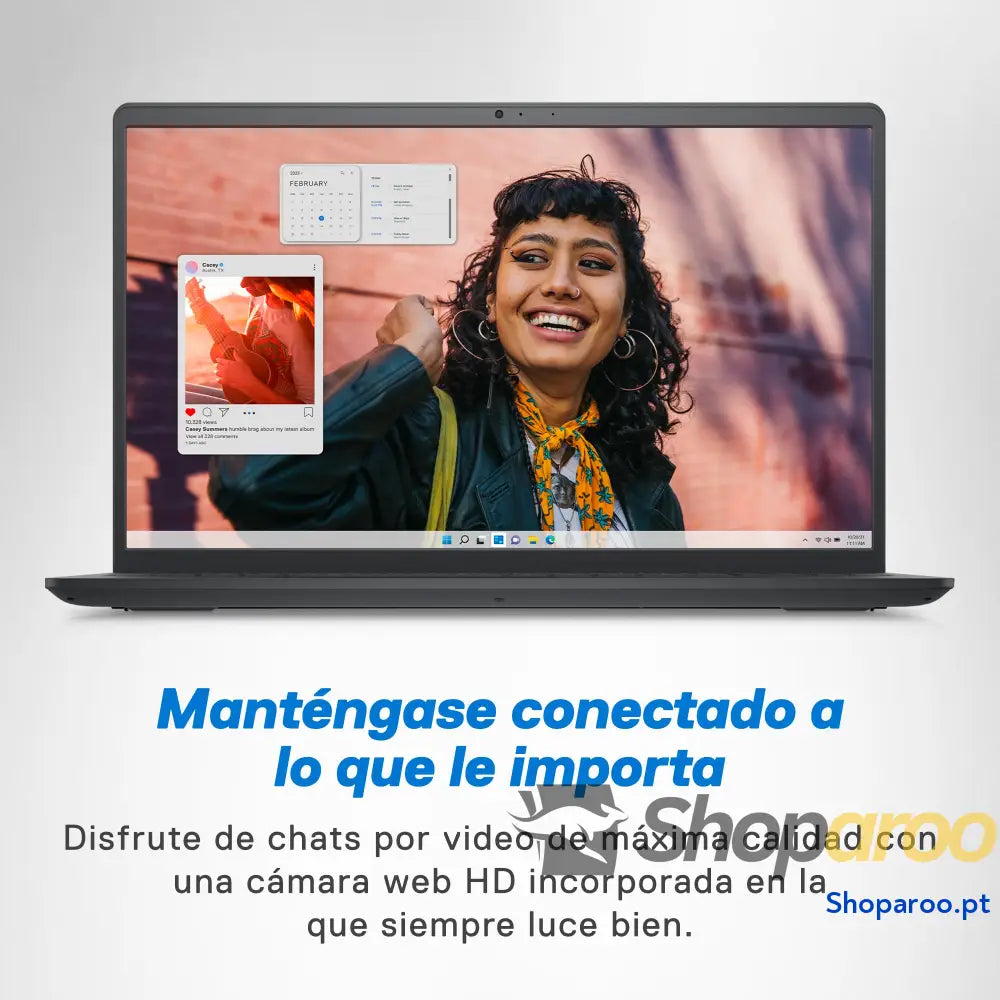 Portátil Dell Inspiron 15 3530 15,6’’ FHD 120 Hz Intel Core i3-1305U 8 GB de RAM DDR4 SSD 256 placa gráfica UHD Windows