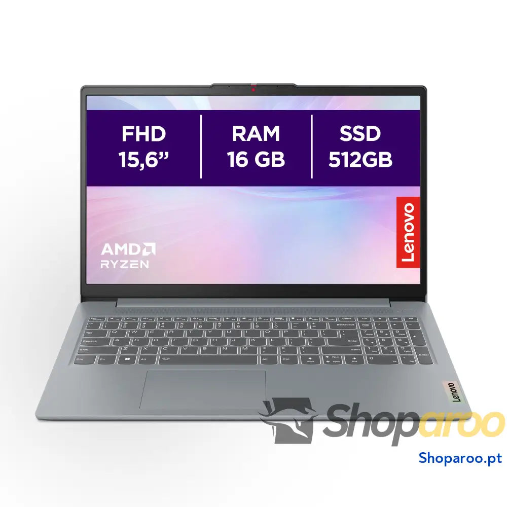 Portátil Lenovo IdeaPad Slim 3 Gen 8 15,6’’ FHD AMD Ryzen 5 5625U 16 GB de RAM SSD 512 placa gráfica integrada Radeon