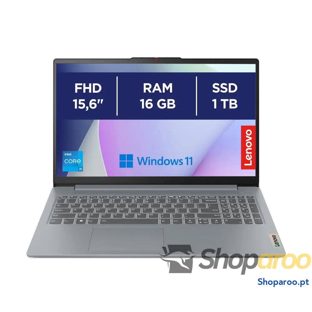 Portátil Lenovo IdeaPad Slim 3 Gen 8 15,6’’ FHD AMD Ryzen 5 5625U 16 GB de RAM SSD 512 placa gráfica integrada Radeon