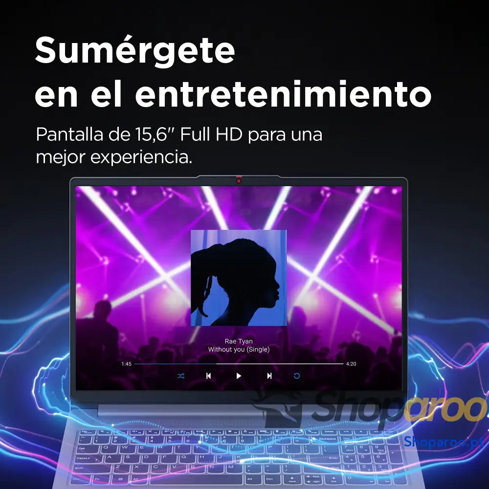 Portátil Lenovo IdeaPad Slim 3 Gen 8 15,6’’ FHD AMD Ryzen 5 5625U 16 GB de RAM SSD 512 placa gráfica integrada Radeon