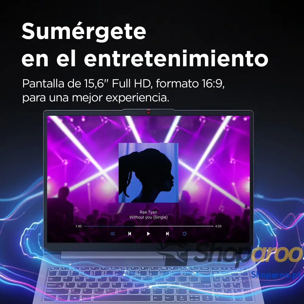 Portátil Lenovo IdeaPad Slim 3 Gen 8 15,6’’ FHD AMD Ryzen 5 5625U 16 GB de RAM SSD 512 placa gráfica integrada Radeon