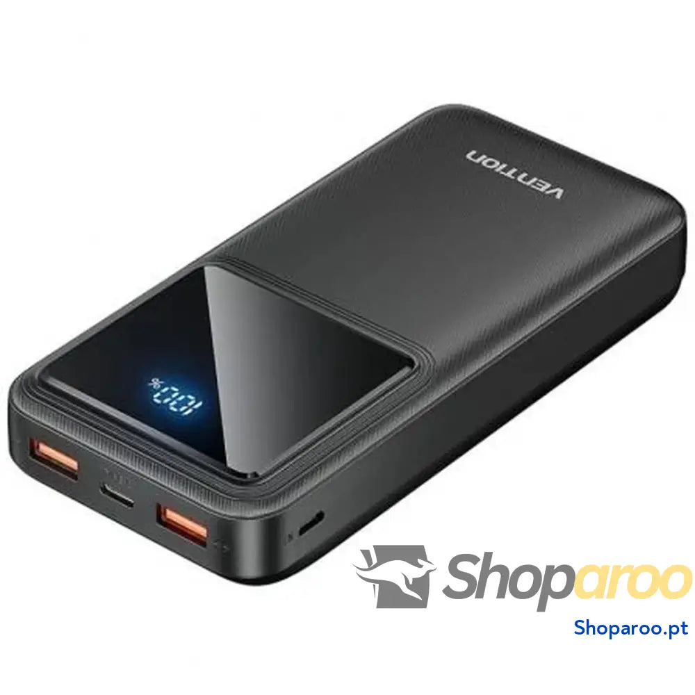 Powerbank Vention FHLB0 Preto 20000 mAh
