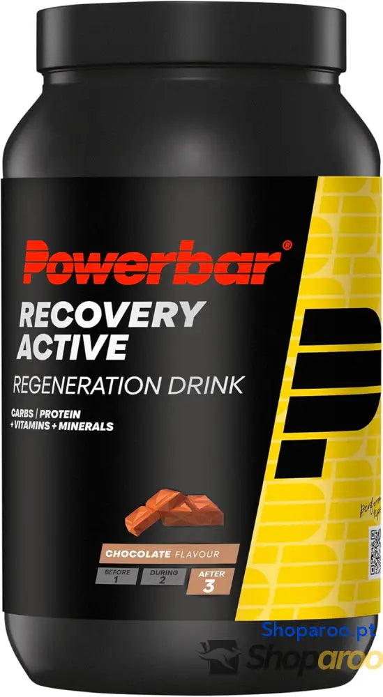 Recovery Active Chocolate bebida com hidratos proteínas magnésio e zinco