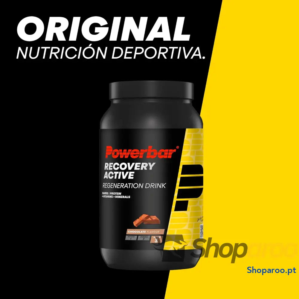 Recovery Active Chocolate bebida com hidratos proteínas magnésio e zinco