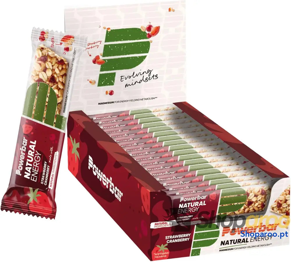 Powerbar Strawberry & Cranberry natural Energy Cereal 18 x 40 g