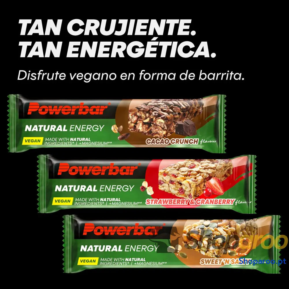 Powerbar Strawberry & Cranberry natural Energy Cereal 18 x 40 g