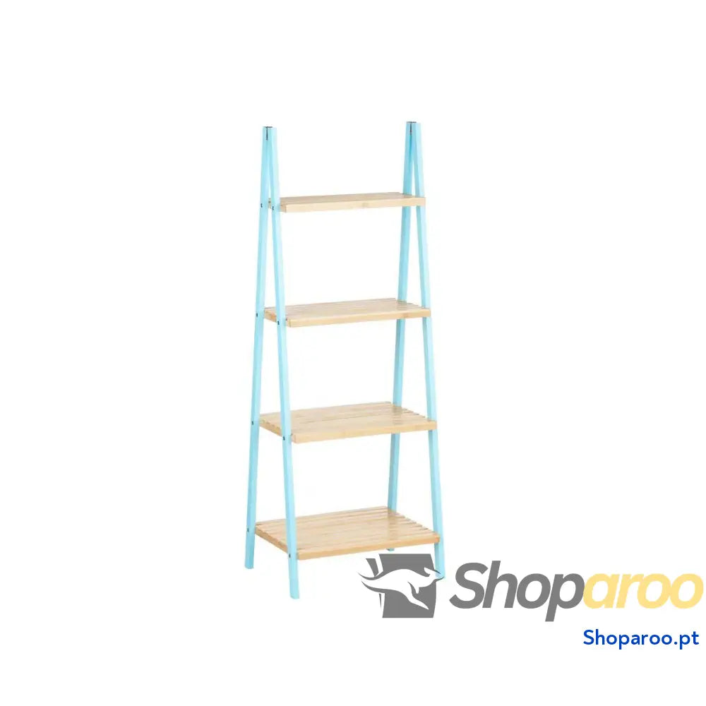 Prateleira de Casa Banho Berilo WR5504 4 428 Azul Natural 40 x 109,3 30 cm