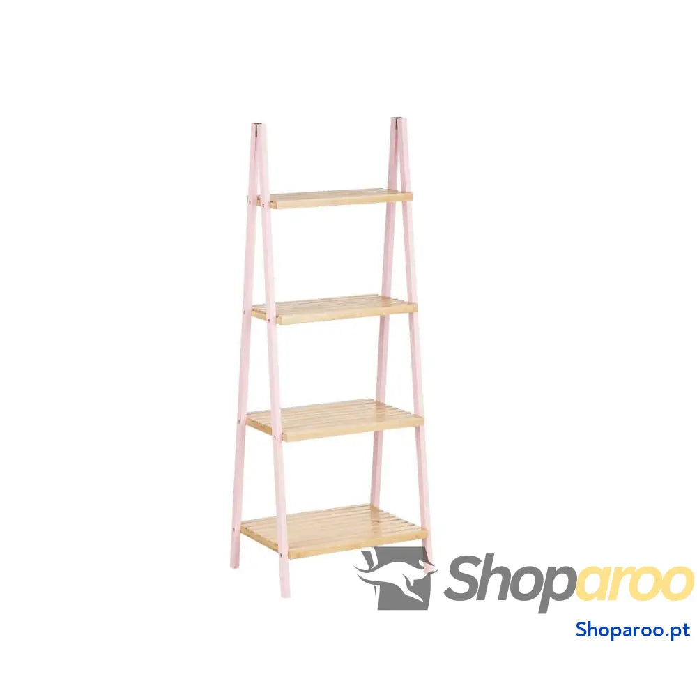 Prateleira de Casa Banho Berilo WR5504 4 429 Cor Rosa Natural 40 x 109,3 30 cm