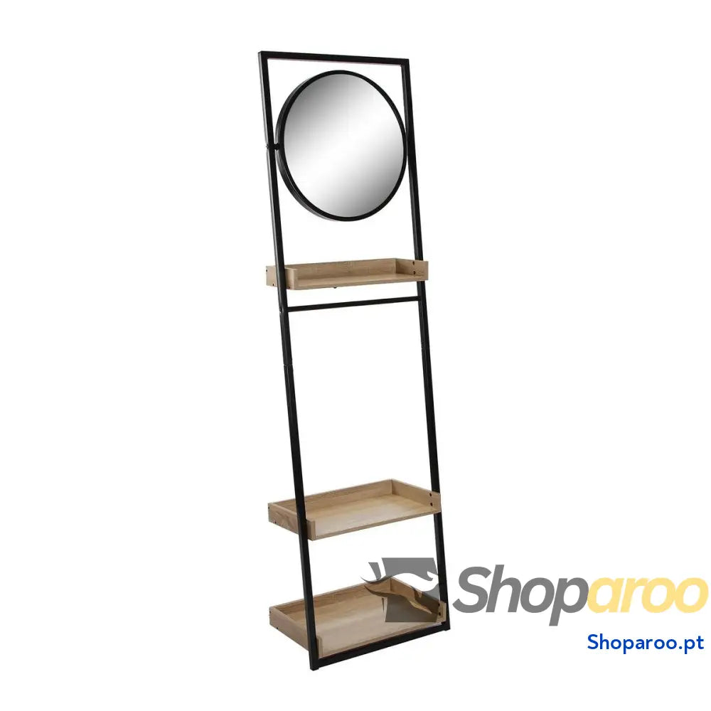 Prateleira de Casa Banho Versa Espelho Madeira MDF 30,5 x 180 52 cm