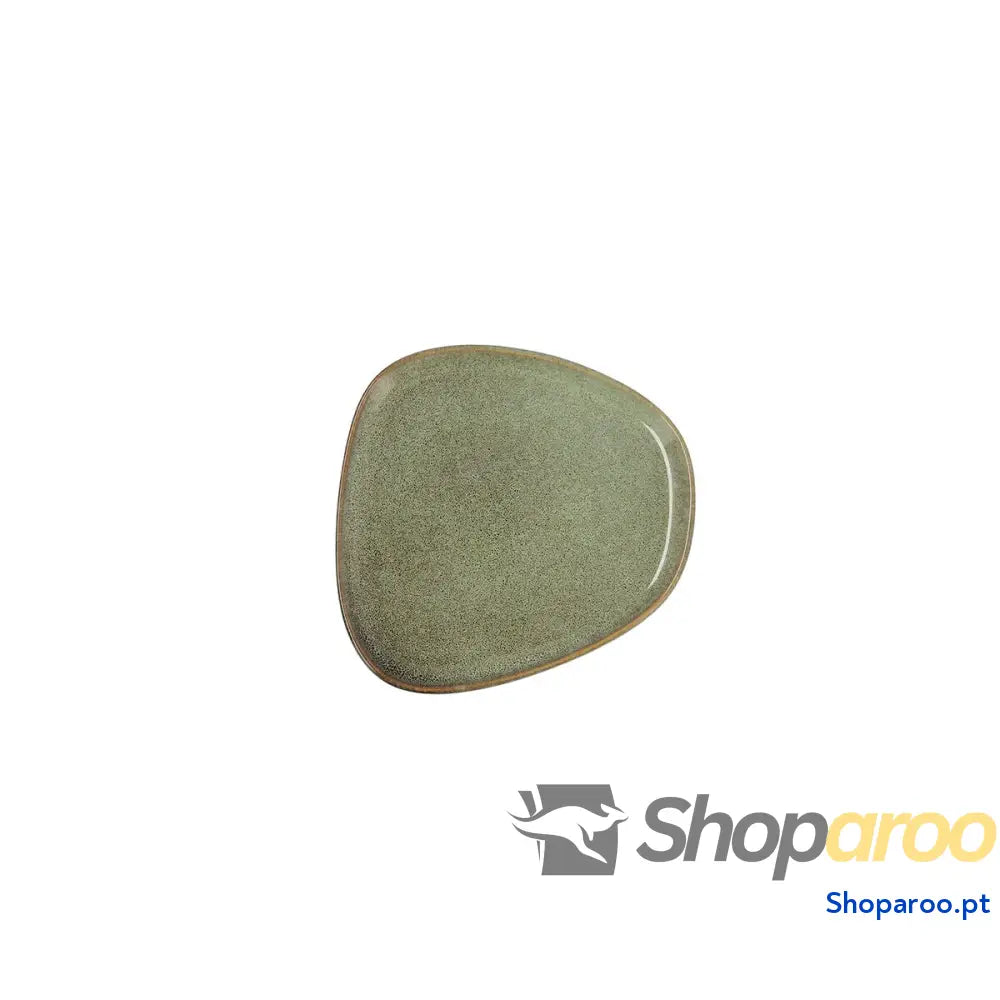 Prato de Jantar Bidasoa Ikonic Verde Cerâmica 14 x 13,6 cm (12 Unidades) (Pack 12x)