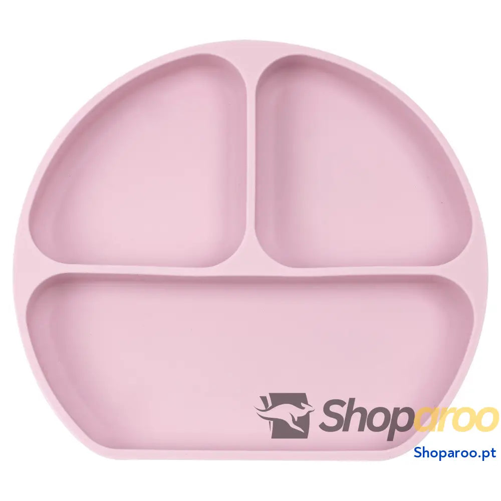 Prato de silicone com ventosa Safta Koala Silicone Ventosa Cor de Rosa 20,5 x 2,5 x 18 cm