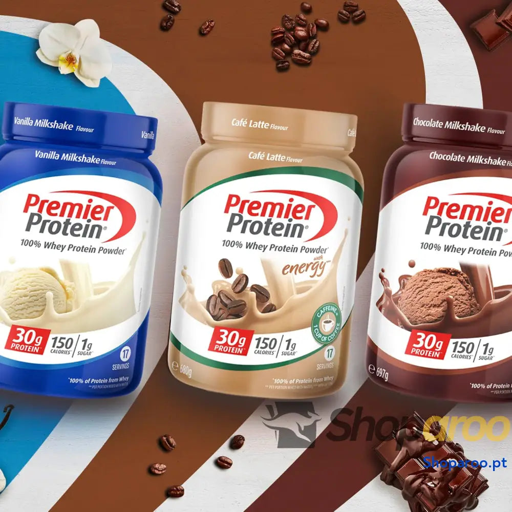 Premier Protein Whey 100 % Powder Café Latte 680 g