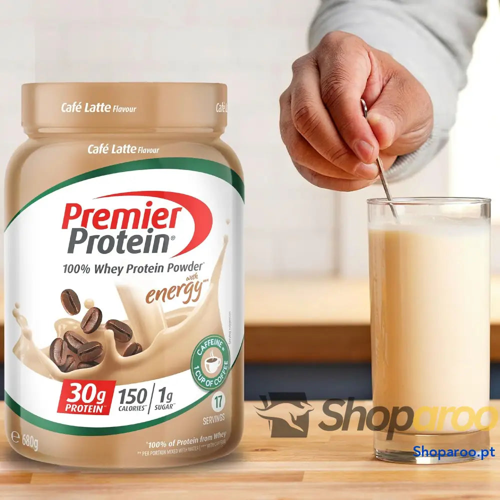 Premier Protein Whey 100 % Powder Café Latte 680 g