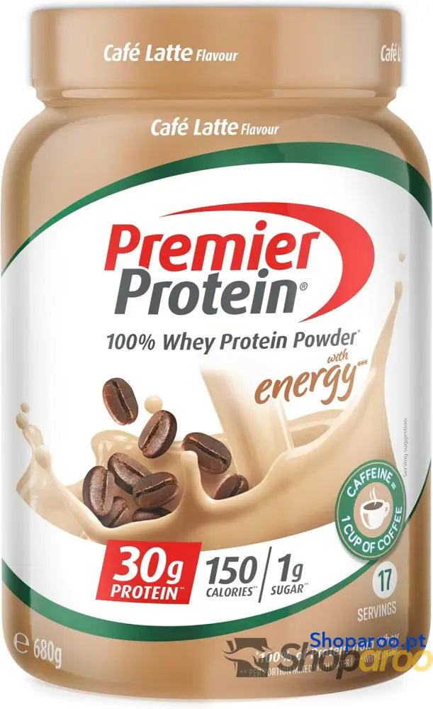 Premier Protein Whey 100 % Powder Café Latte 680 g