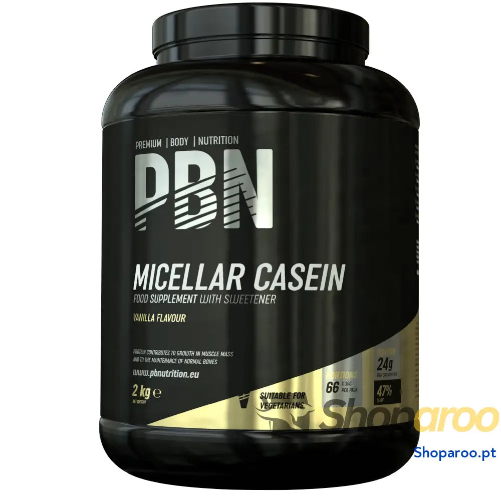 Premium Body Nutrition Caseína micelar 1 kg (embalagem de 1) sabor chocolate