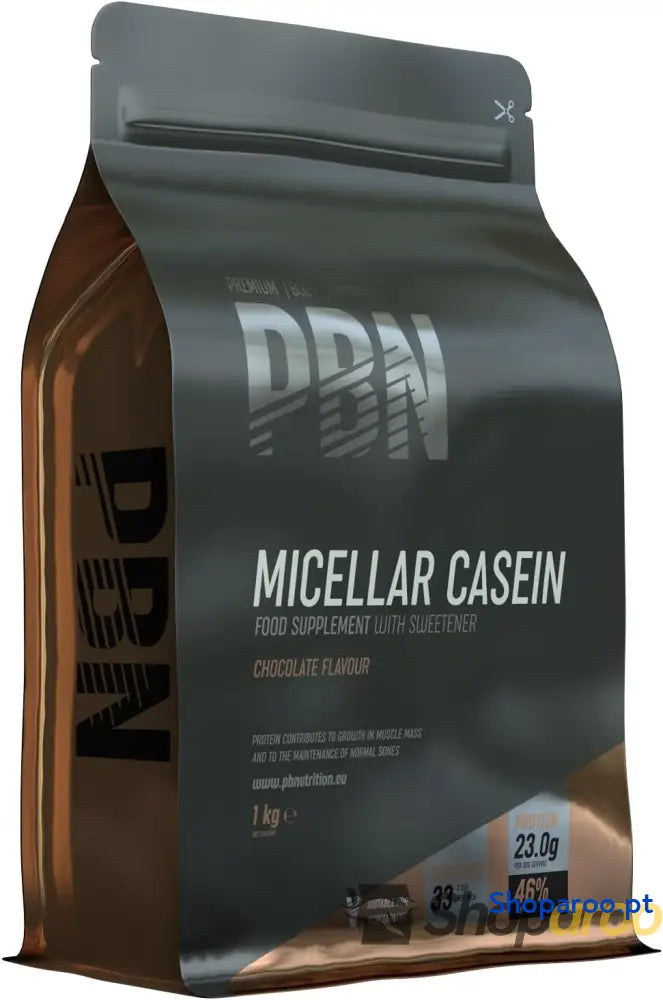 Premium Body Nutrition Caseína micelar 1 kg (embalagem de 1) sabor chocolate