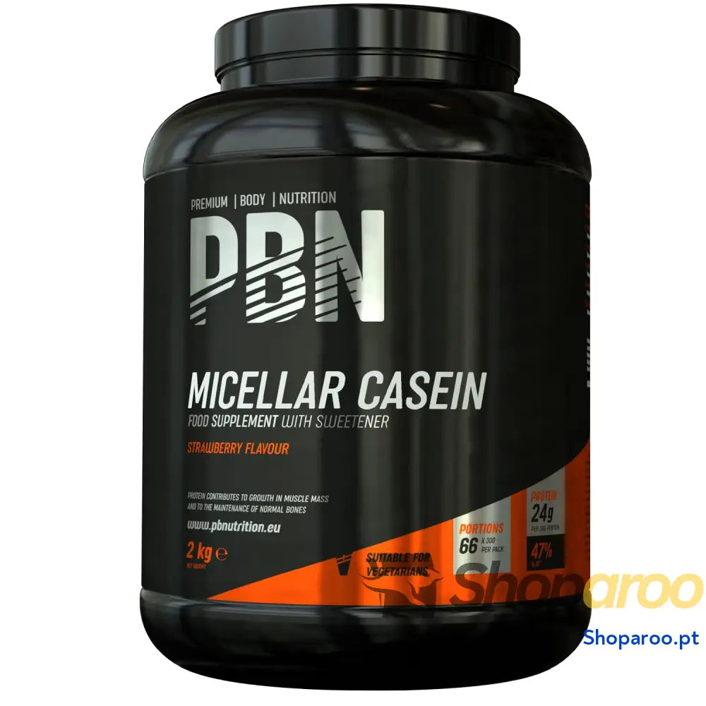 Premium Body Nutrition Caseína micelar 1 kg (embalagem de 1) sabor chocolate