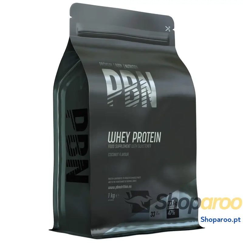 Premium Body Nutrition Proteína de soro leite em pó 2,27 kg (embalagem 1) sabor banana otimizado