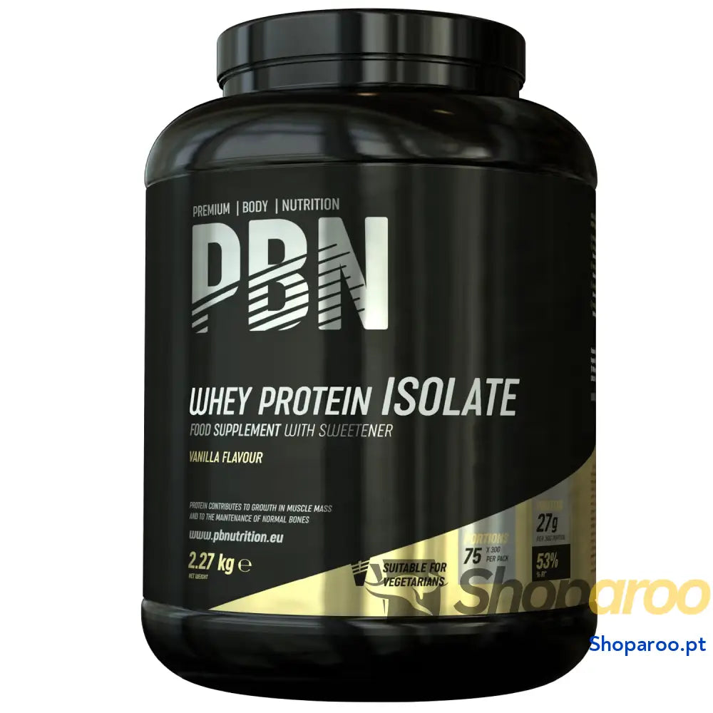 Premium Body Nutrition Whey Isolato Isolado de proteína soro leite em pó 33 porções