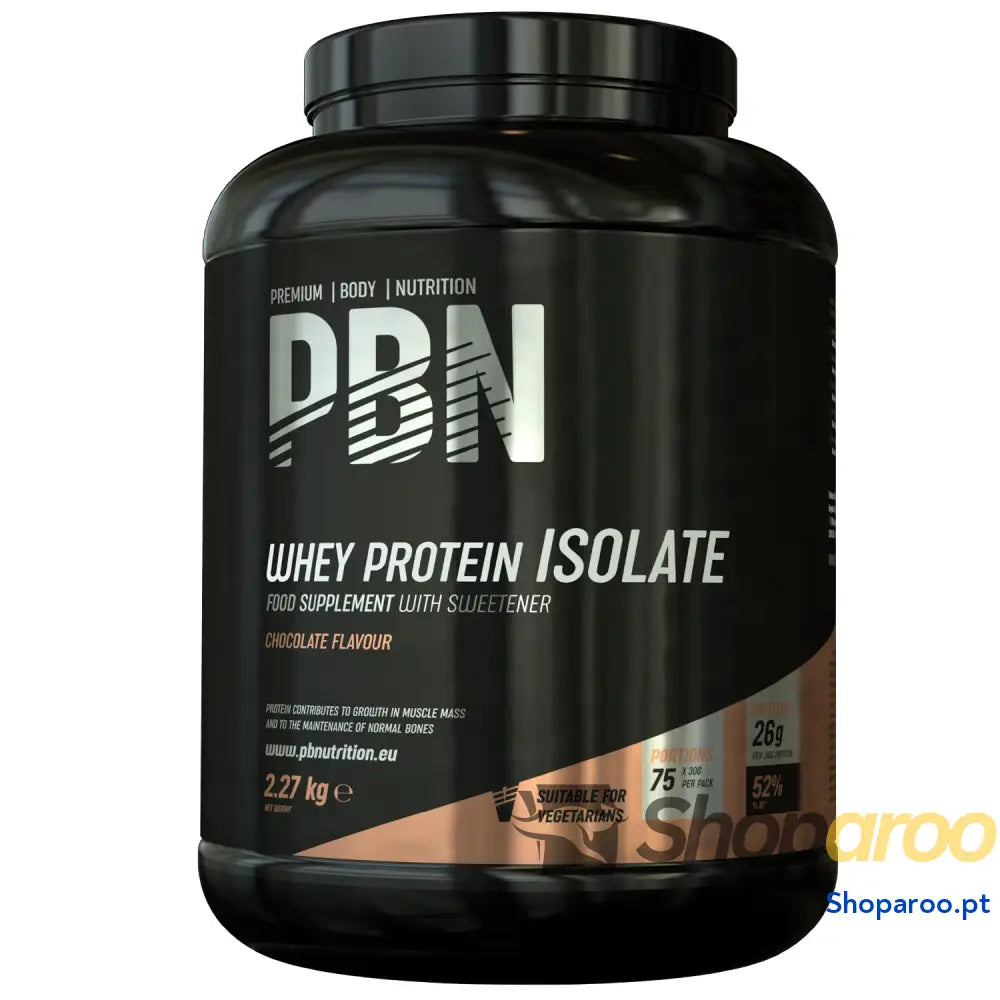 Premium Body Nutrition Whey Isolato Isolado de proteína soro leite em pó 33 porções
