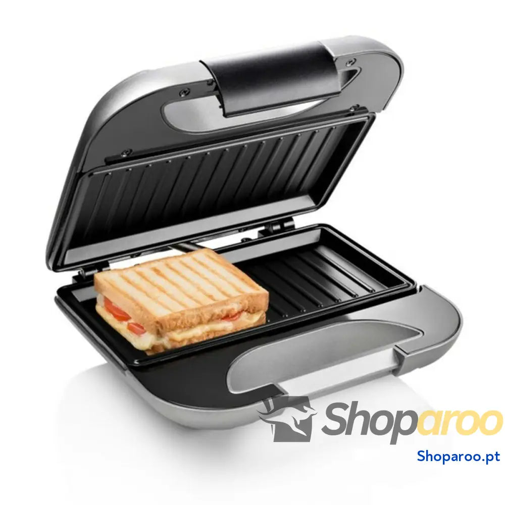 Prensa para Sandes Princess 01.127003.01.001 Preto Cinzento 750 W