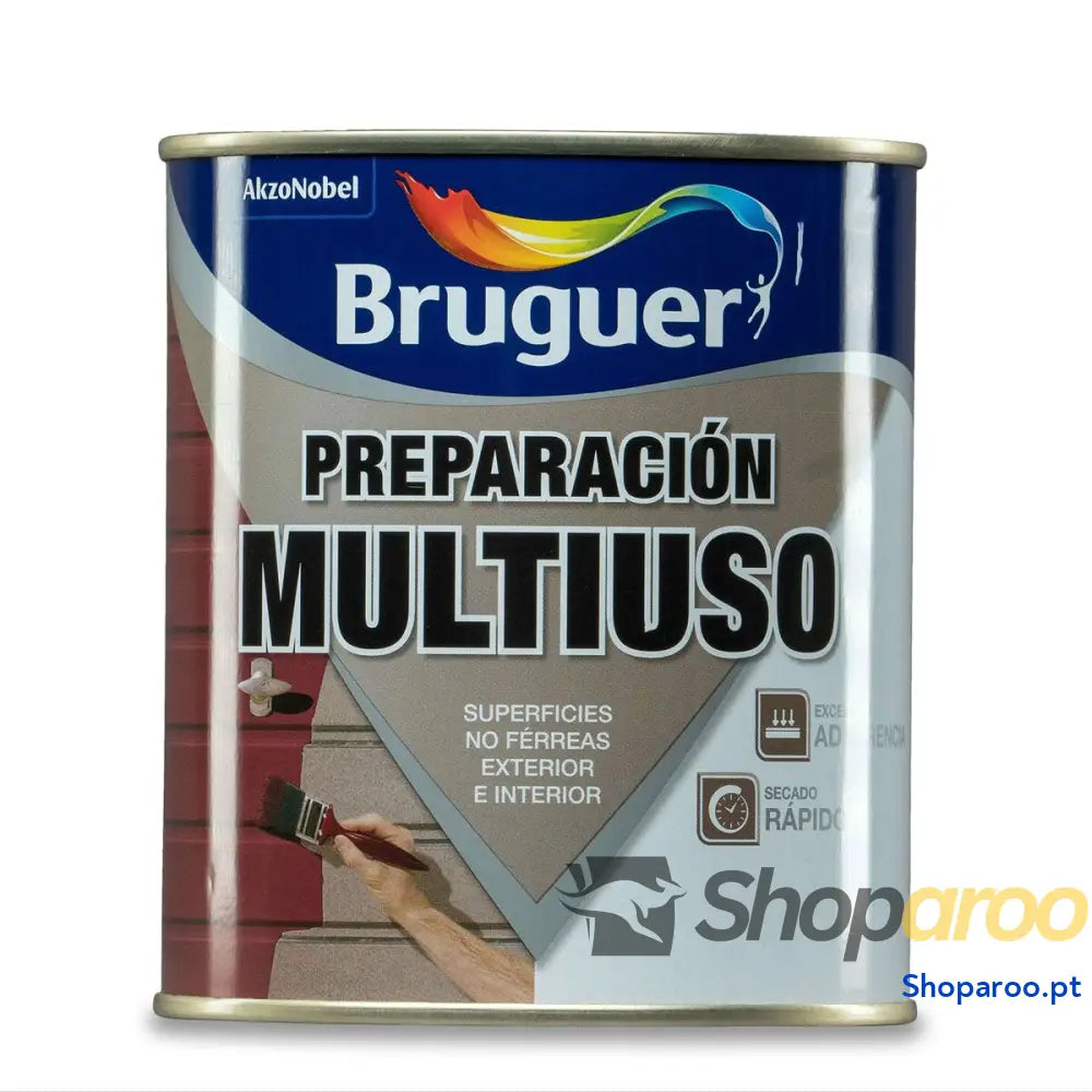 Preparação de superfícies Bruguer 5355523  Multiuso Impressão Branco 750 ml Mate