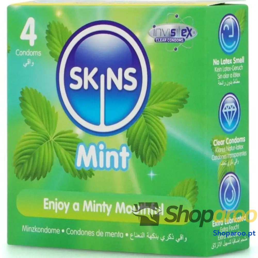 PRESERVATIVOS MINT PREMIUM PACOTE 4