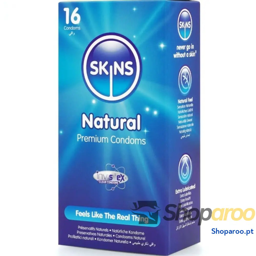 PRESERVATIVOS NATURAIS PREMIUM PACOTE 16