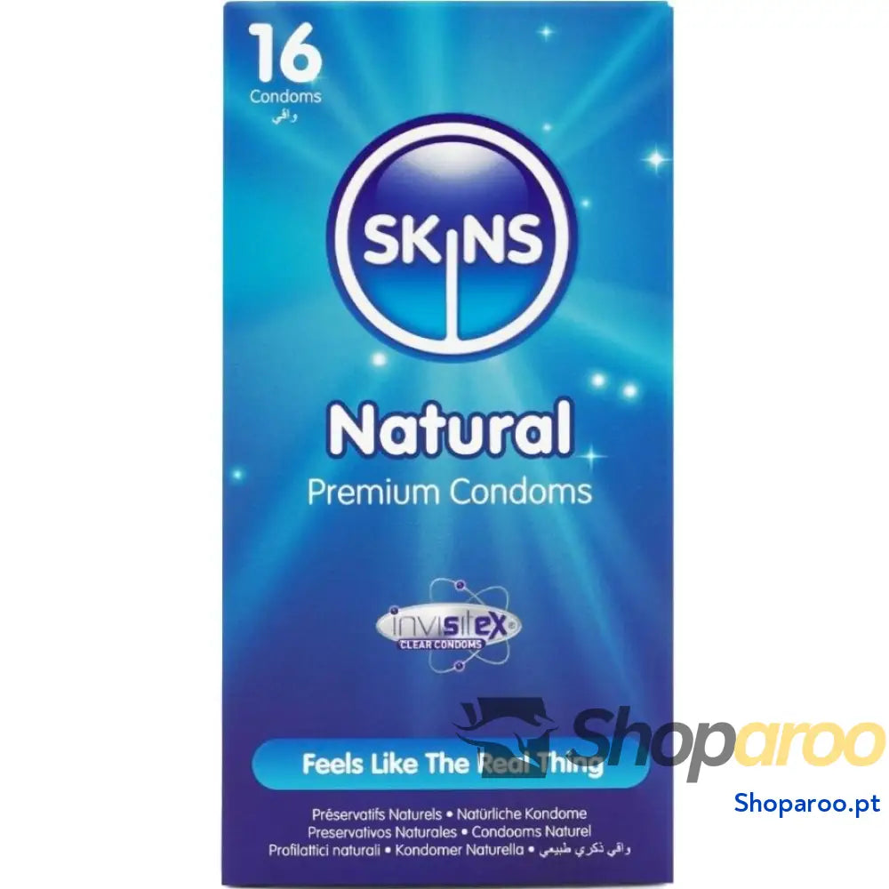 PRESERVATIVOS NATURAIS PREMIUM PACOTE 16